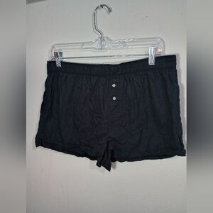 PINK Victoria's Secret Black Cargo Shorts‎